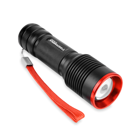 Latarka akumulatorowa Led Germina 5 trybów wielofunkcyjna taktyczna 1szt.