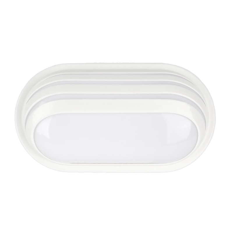 Oprawa piwniczna Germina owalna 24W biała plafon 1szt.