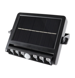 Lampa Solarna LED GERMINA 500 lm 6500K Czujnik Ruchu i Zmierzchu 1800 mAh