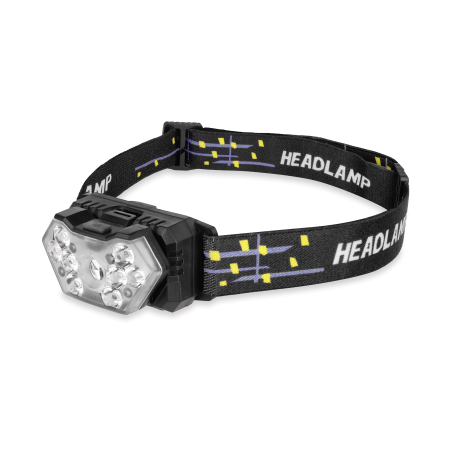 Latarka czołowa LED Germina czołówka do biegania lekka 1szt.