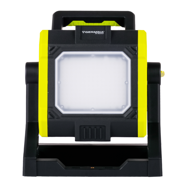 Naświetlacz LED GERMINA z akumulatorem 35W + adaptery 1szt.