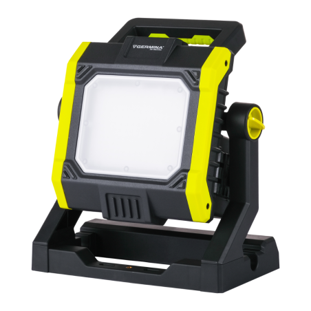 Naświetlacz LED GERMINA z akumulatorem 35W + adaptery 1szt.