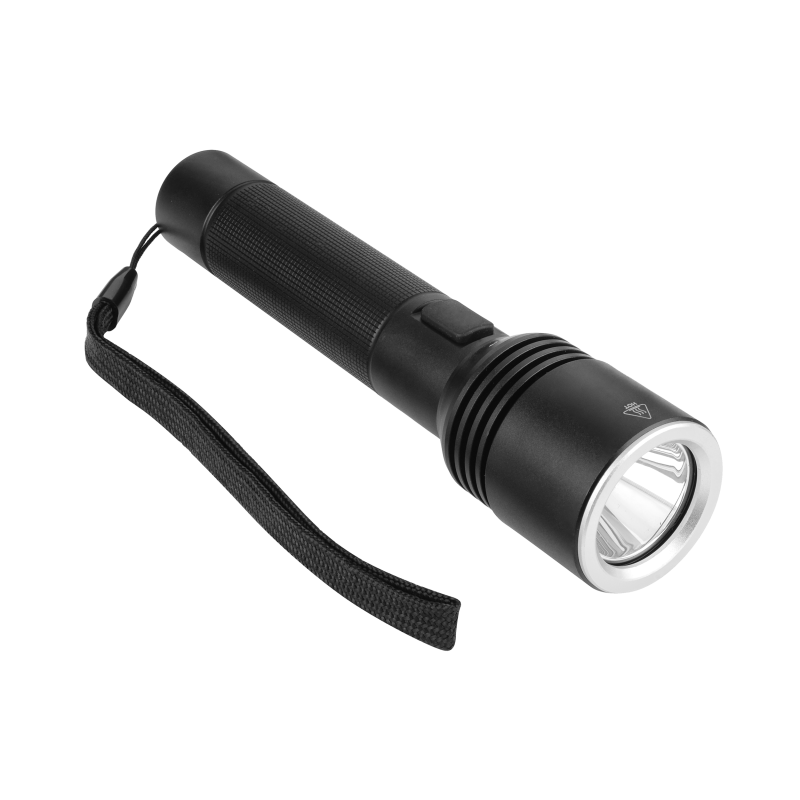 Latarka LED taktyczna Germina przenośna IP44 5 trybów 1szt.