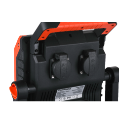 Naświetlacz LED GERMINA przenośny z akumulatorem 55W + 2 gniazda IP54 1szt.