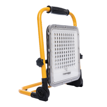 Naświetlacz LED 50W akumulatorowy Germina lampa przenośna + tryb migający 1szt