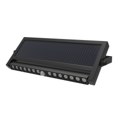 Naświetlacz solarny Germina lampa IP65 regulowana z czujnikiem ruchu 1szt.