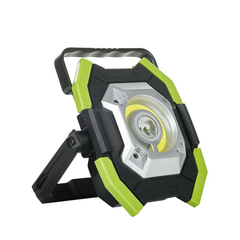 Naświetlacz akumulatorowy Germina 30W przenośny mała lampa bateryjna 1szt.