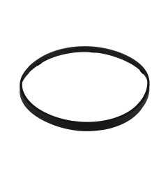 Plafon LED Germina 22W okrągły biały/ czarny z wymienną nakładką 1kpl.