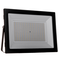 Naświetlacz LED 200W IP65 | Reflektor Przemysłowy Zewnętrzny 22500lm Czarny lampa zewnętrzna
