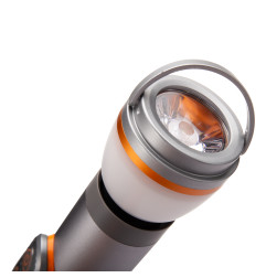 Latarka kempingowa Germina 2w1 taktyczna+ na statywie IP65 +pilot 1szt.