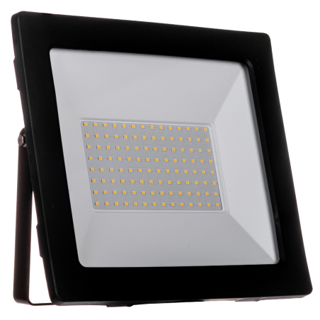 Naświetlacz LED lampa 100W IP65 | Reflektor Zewnętrzny 11500lm Czarny
