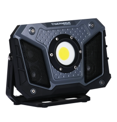 Lampa robocza LED ładowalna z glośnikiem Bluetooth, 15 W, 1200 lm, 6500 K, IP54, Libra, GERMINA