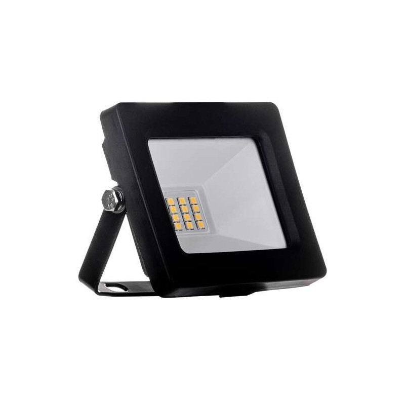 Naświetlacz LED 10W IP65 Reflektor Zewnętrzny Czarny 4000K Lampa LED SMD Naświetlacz LED 10W IP65 Reflektor Zewnętrzny Czarny 4000K Lampa LED SMD