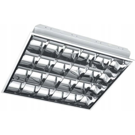 Oprawa rastrowa podtynkowa pod led 4x9W