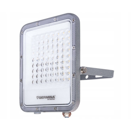 Naświetlacz LED 50W ARES Premium IP65 Germina 5000K 5000lm Szary