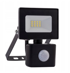 Naświetlacz ledowy 10W z czujnikem ruchu Crux