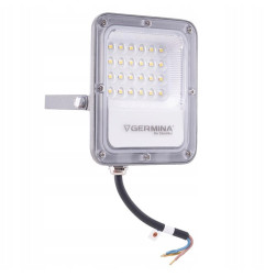 Naświetlacz LED 20W ARES IP65 Germina 6000K 2000lm Szary reflektor lampa zewnętrzna