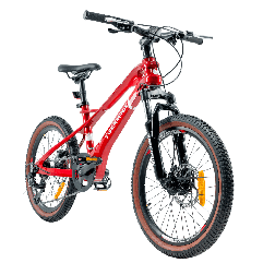 Rower dziecięcy 20" Magnesium Shimano Tourney 7 – hamulce tarczowe