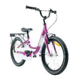 Rower dziecięcy 18" aluminiowa rama, bagażnik i hamulec torpedo