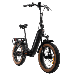 Rower elektryczny FATBIKE czarny