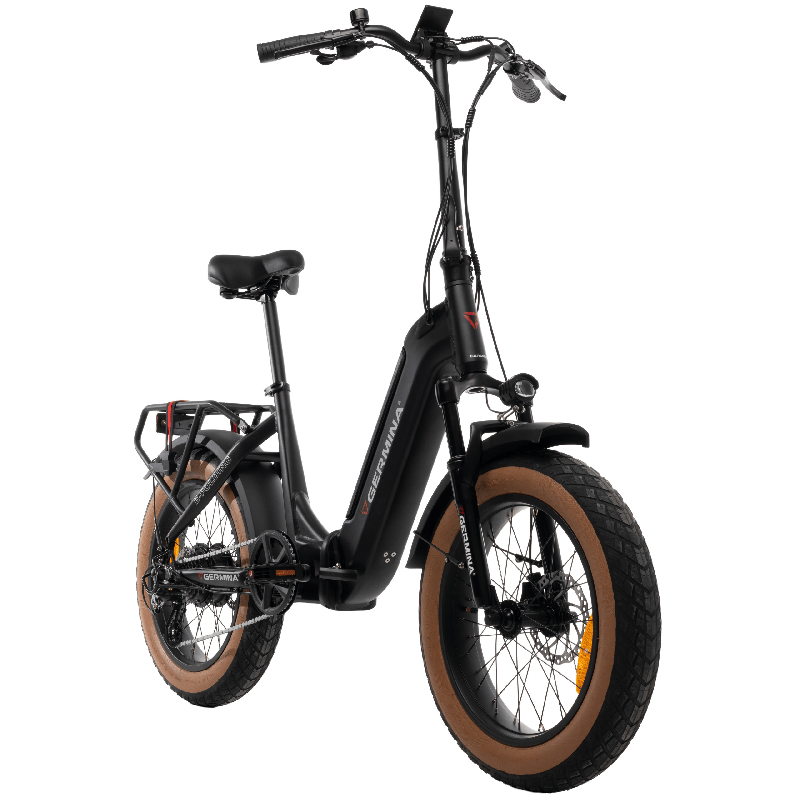 Rower elektryczny składany 20" Fat Bike – opony 20x4.0, silnik 250W, bateria wyjmowana