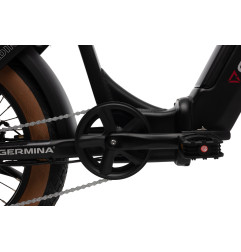 Rower elektryczny FATBIKE czarny