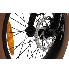 Rower elektryczny FATBIKE czarny