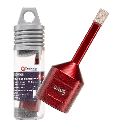 Otwornica diamentowa 6 mm QTechnic M14 do gresu