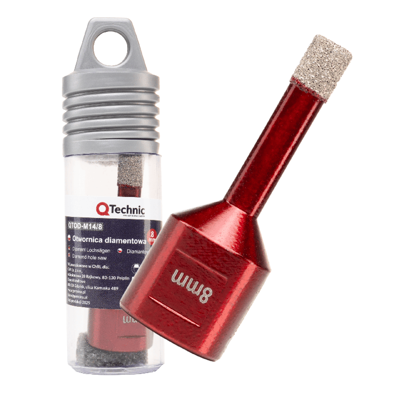 koronka diamentowa 8 mm qtechnic