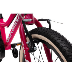 Ultra lekki rower dziecięcy 16" Germina 6,8 kg – aluminiowy premium