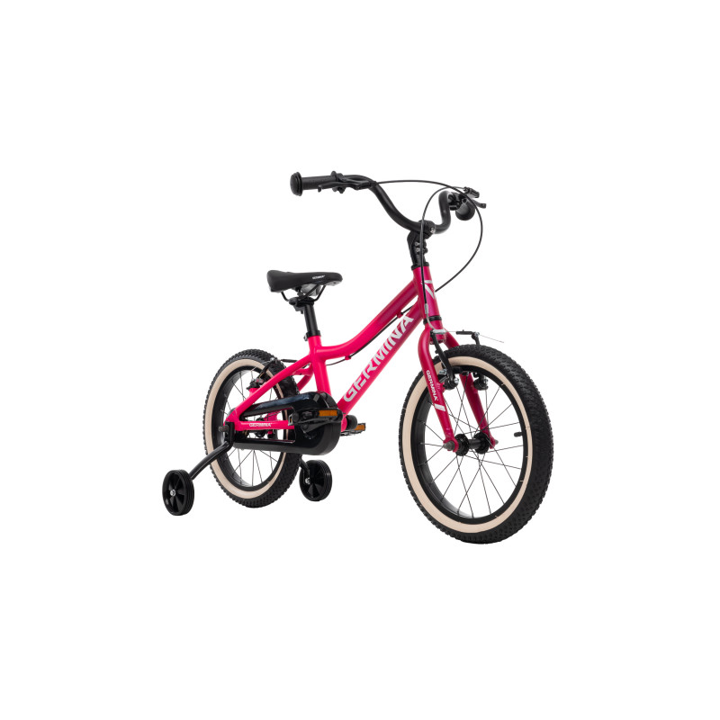 Ultra lekki rower dziecięcy 16" Germina 6,8 kg – aluminiowy premium