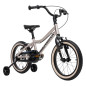 Ultra lekki rower dziecięcy 16" Germina – aluminiowy 6,8 kg, premium, srebrny Ultra lekki rower dziecięcy 16" Germina – aluminiowy 6,8 kg, premium, srebrny
