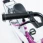 Rower dziecięcy 18" z lekką ramą aluminiową, bagażnikiem i hamulcem torpedo
