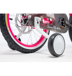 Rower dziecięcy 16" Magnesium z koszykiem i hamulcami tarczowymi