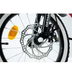 Rower dziecięcy 16" Magnesium z koszykiem i hamulcami tarczowymi