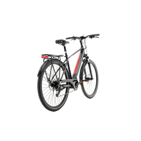 Rower elektryczny trekkingowy męski 28" GERMINA ROWELE0007 – silnik centralny 250W, zasięg do 90 km