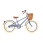 Rower dziecięcy 20" dla chłopca z koszykiem i stopką – styl vintage