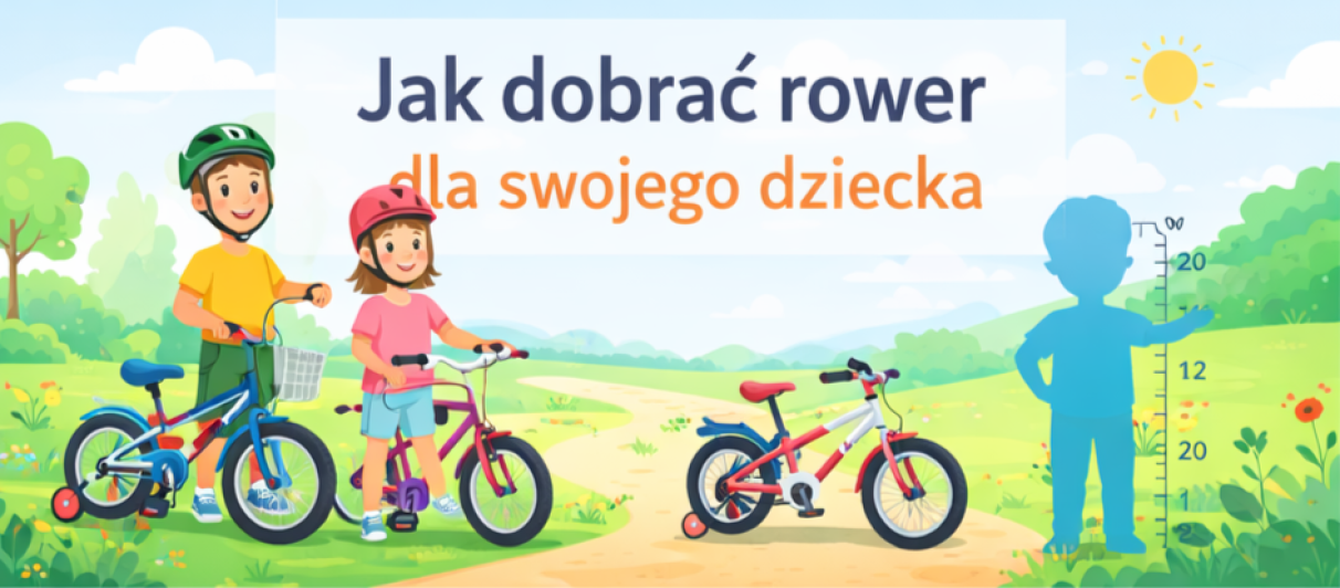 Jak dobrać rower dla dziecka? Kompletny poradnik dla rodziców